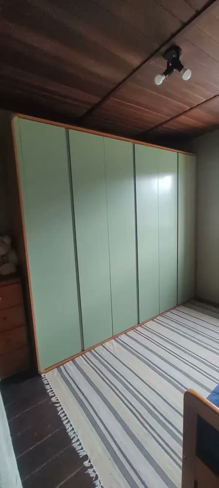 foto de Guarda-roupa Casal Easy Slim 8 Portas Com Espelho Branco