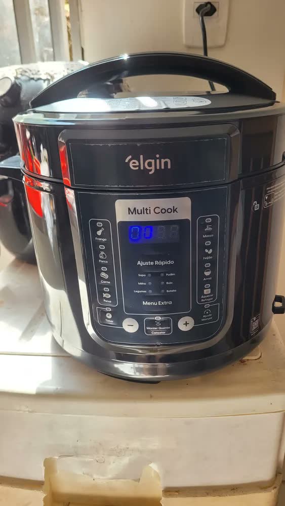 foto de Panela De Pressão Digital Elétrica Elgin Multi Cook 5l