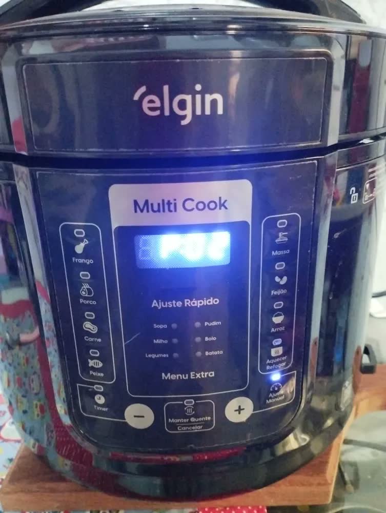 foto de Panela De Pressão Digital Elétrica Elgin Multi Cook 5l