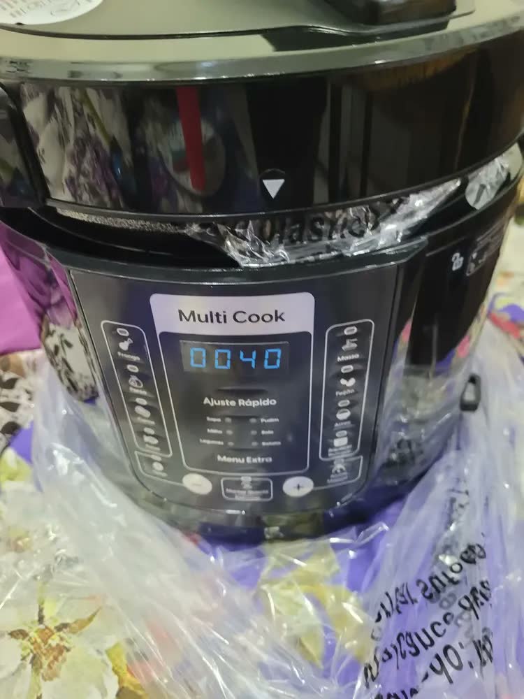 foto de Panela De Pressão Digital Elétrica Elgin Multi Cook 5l