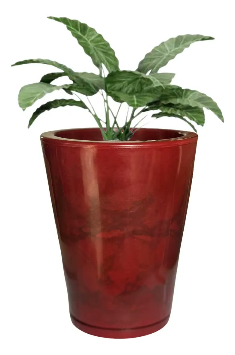 Vaso Grande Liso Polietileno P/plantas Luxo Jardim Varanda