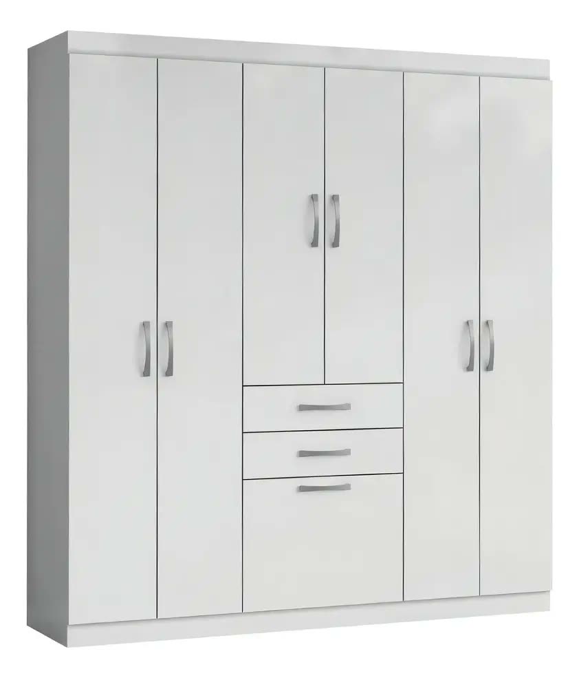 Guarda Roupas Casal 7 Portas 2 Gavetas Lisboa Aramóveis