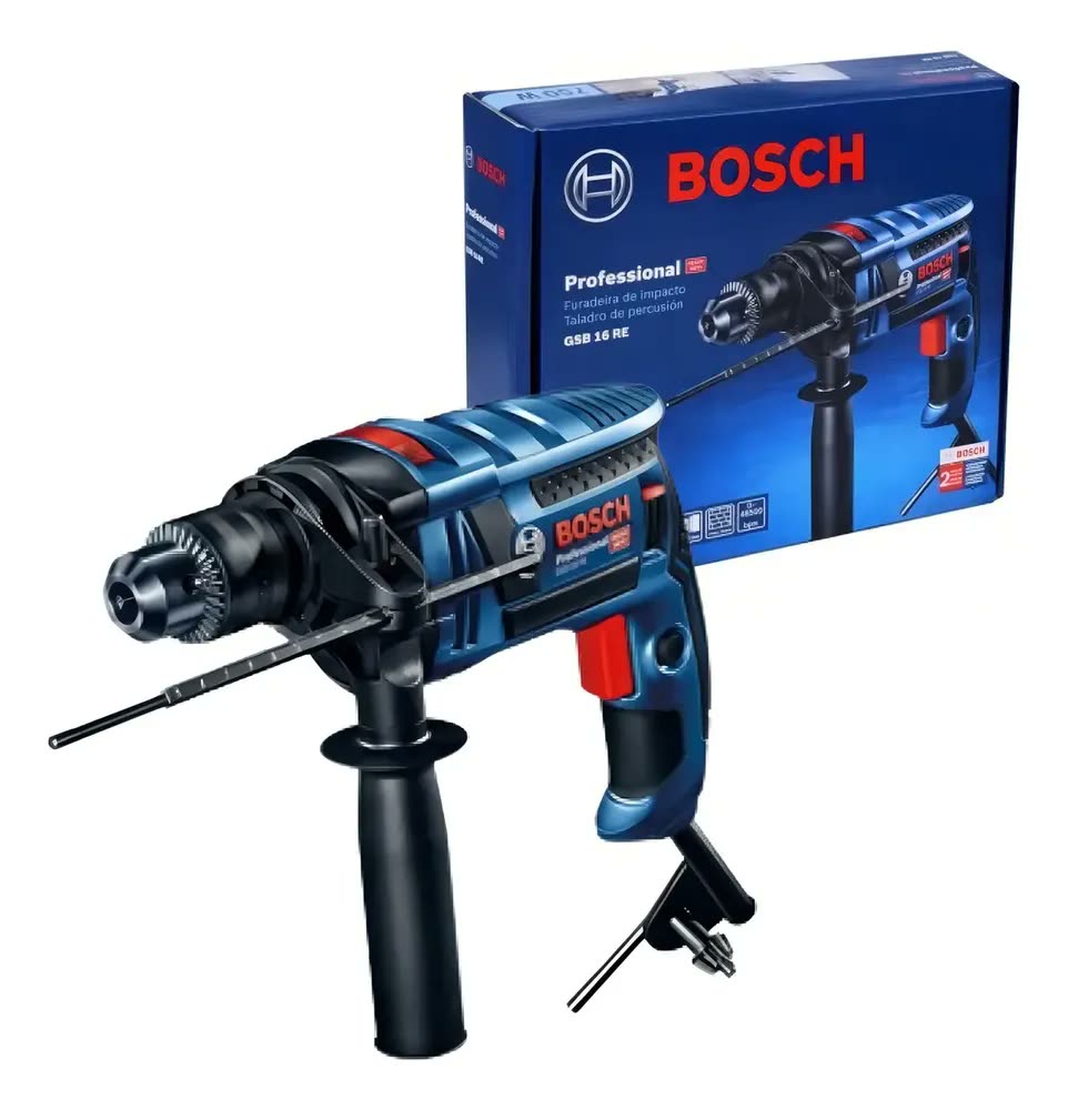 Furadeira De Impacto Gsb 16 Re 850w Bosch -