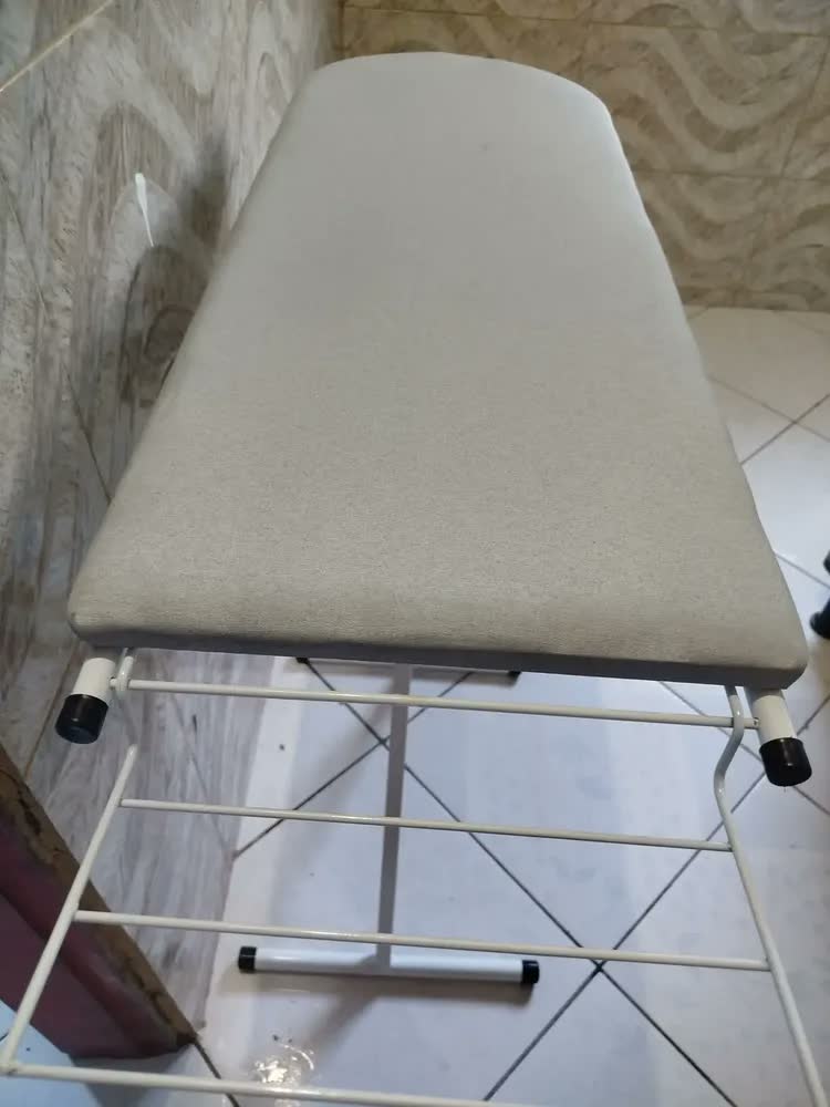 foto de Tabua De Passar Roupa Tecido Térmico Anti-Chamas Itagold cinza