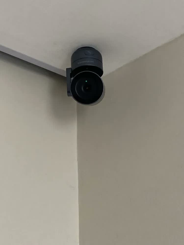 foto de Câmera Segurança Wifi Inteligente Novadigital Cs-call Botão Chamada Onvif Tuya Smart Life Alexa Google App 110V 220V Bivolt Com Fonte Cinza