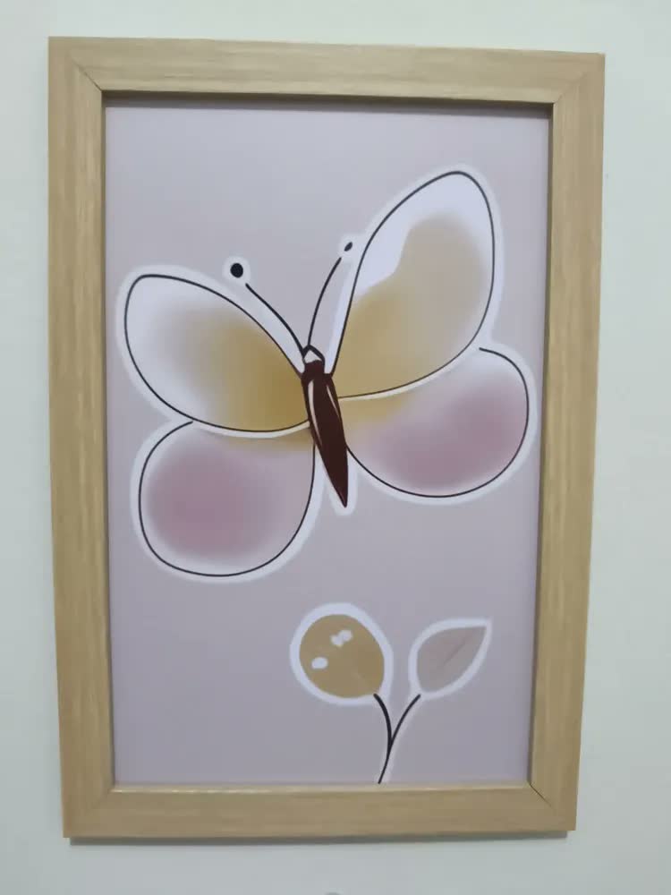 foto de Kit 3 Quadros Decorativos Placas Quarto Infantil Arco-íris