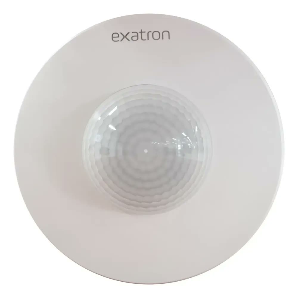 foto de Sensor de Presença Movimento Teto Exatron 360° Sensor Luminoside LEST4008 110V 220V Bivolt Branco