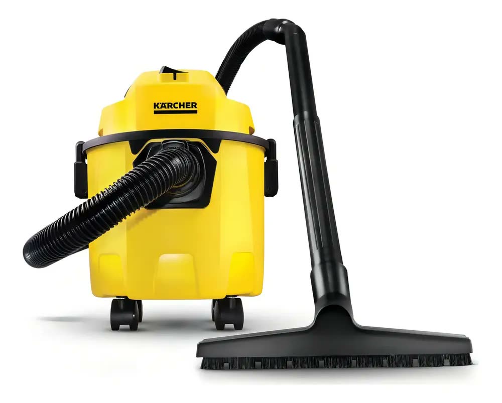 Aspirador de pó e água Karcher 3 em 1 Wdl1 10l Cor amarelo