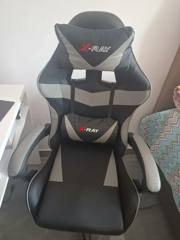 foto de Cadeira Gamer X-ray Ergonômica Estofada Reclinável Com Apoio