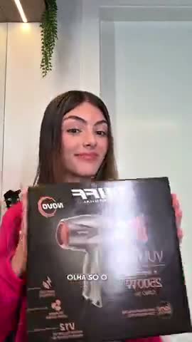 vídeo do produto