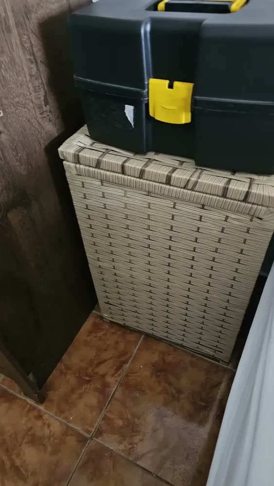 foto de Cesto De Roupa Suja Em Fibra Sintética 70 Litros