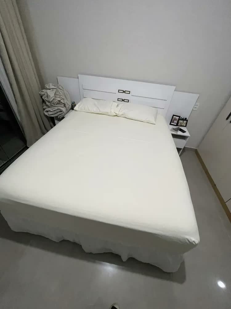 foto de Jogo De Lençol Queen Size 3 Peças 600 Fios - Egípcios