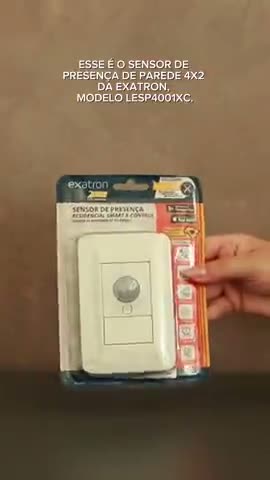 vídeo do produto