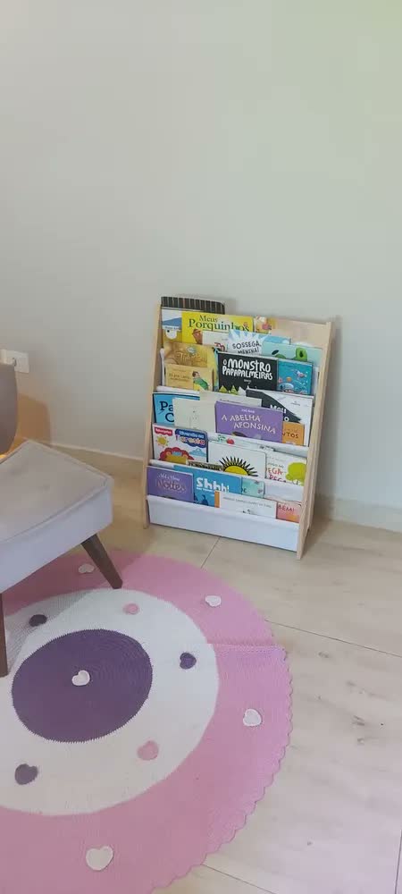 foto de Estante Livreiro Emi Móveis Madeira 5 Prateleiras