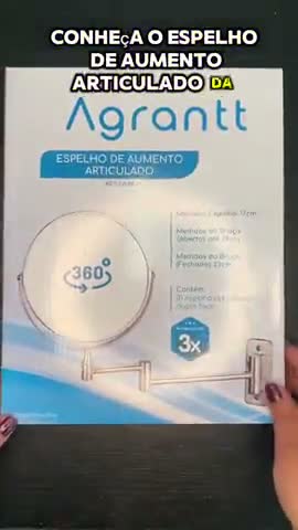 vídeo do produto
