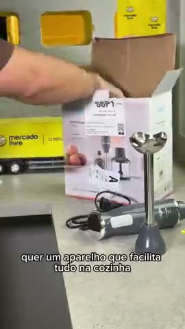 vídeo do produto