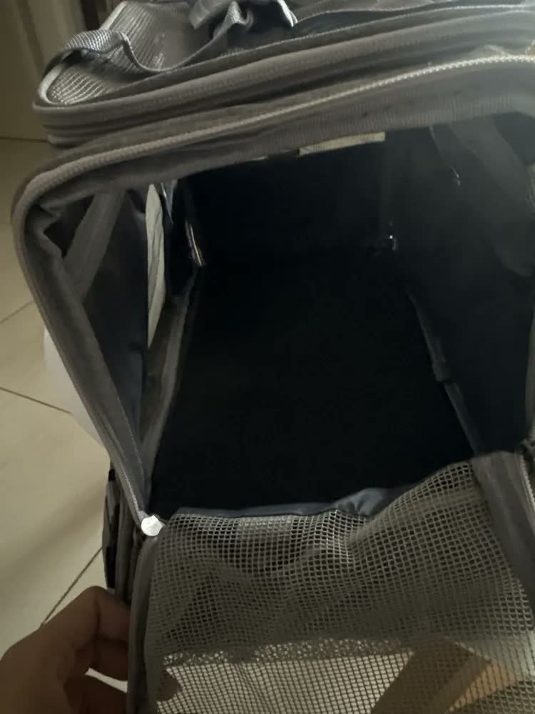 foto de Bolsa De Transporte Pet Viagem Avião Carro Para Cães E Gatos
