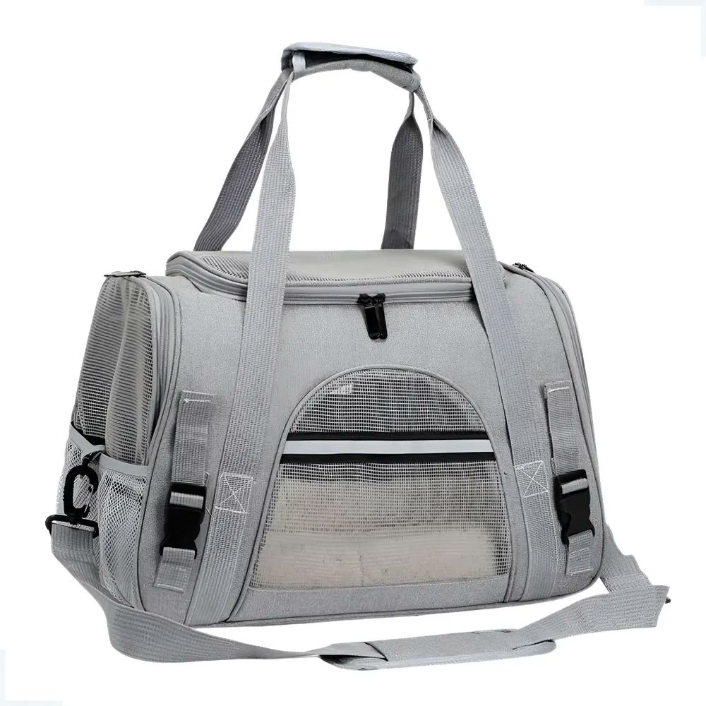 Bolsa De Transporte Pet Viagem Avião Carro Para Cães E Gatos