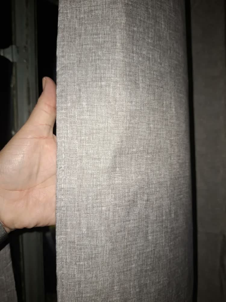 foto de Cortina Blackout Linho Vedação 100% Tecido 4,00x2,50