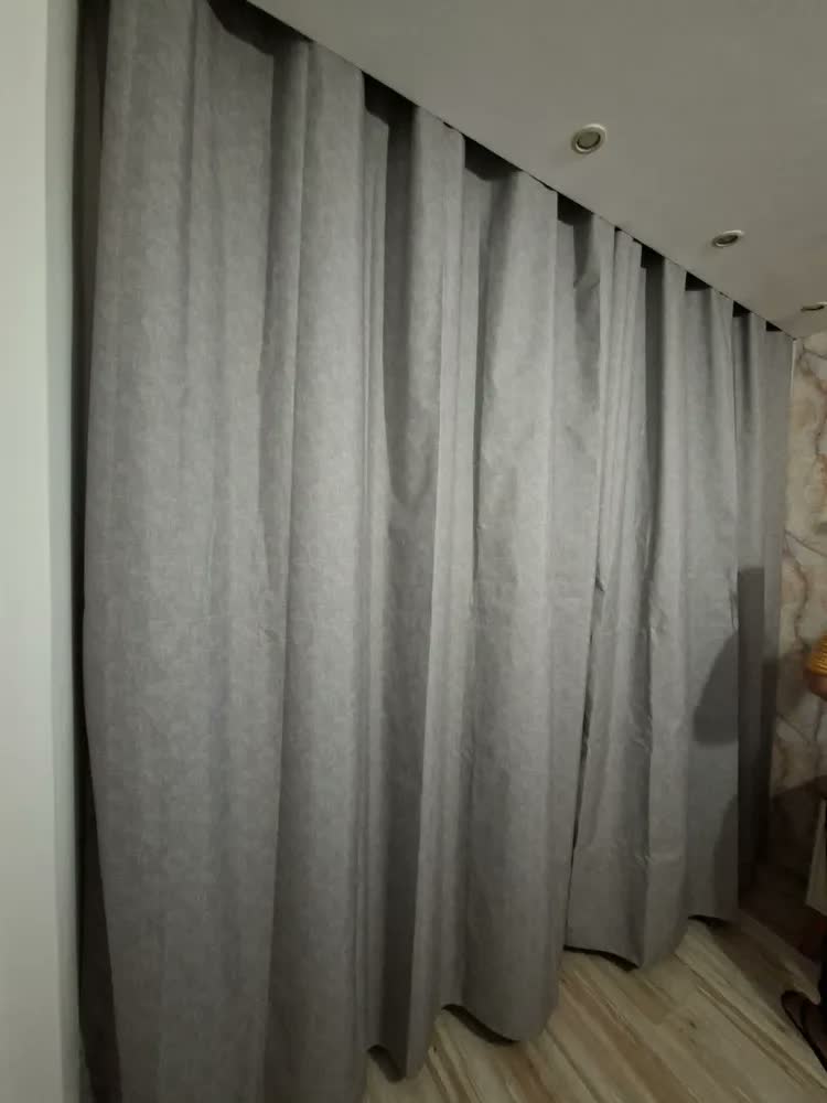 foto de Cortina Blackout Linho Vedação 100% Tecido 4,00x2,50