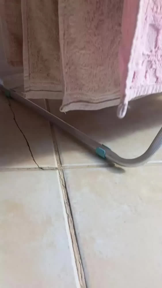 foto de Varal De Chão Com Abas Em Alumínio 006032 Mor