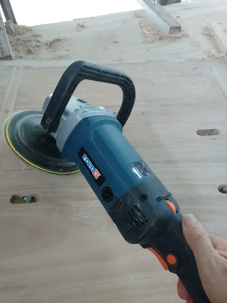 foto de Politriz Angular 1400W 110V FortG Pro Rotativa Velocidade Variável 180mm