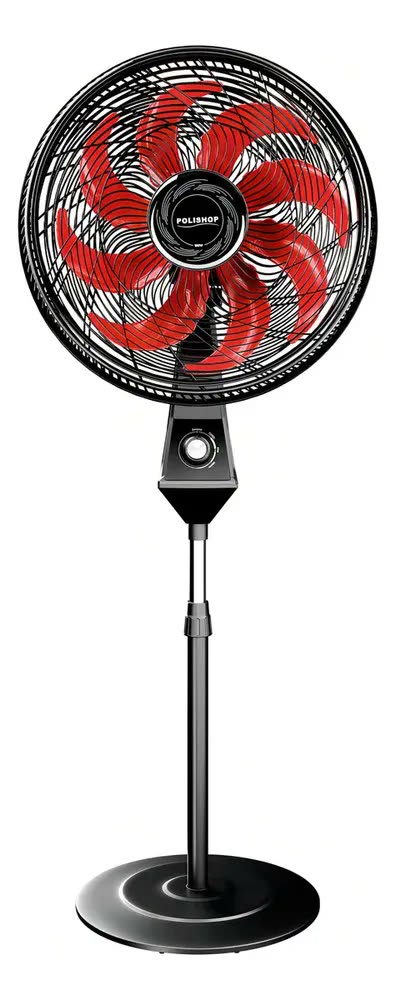 Ventilador De Coluna Polishop 180w 8 Pás 3 Velocidades 40cm Silencioso - 110v