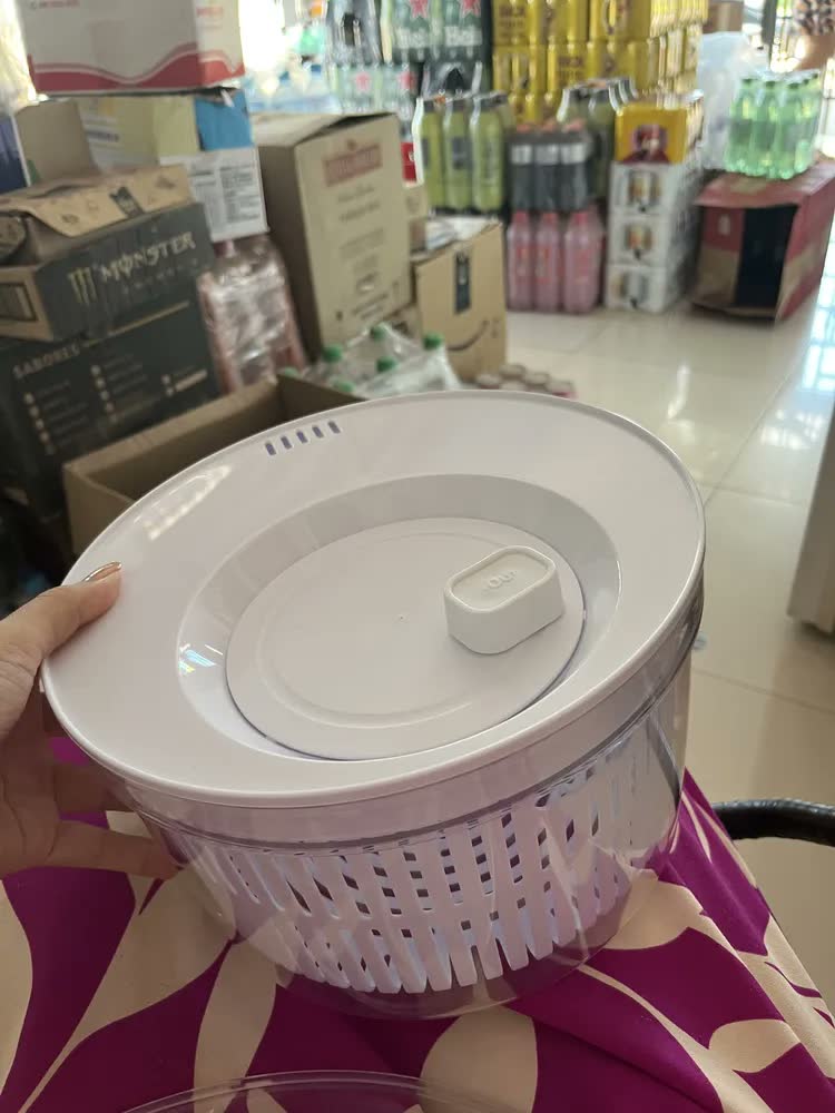 foto de Conjunto Secador e Organizador de Salada OU Clear Fresh 5.5L