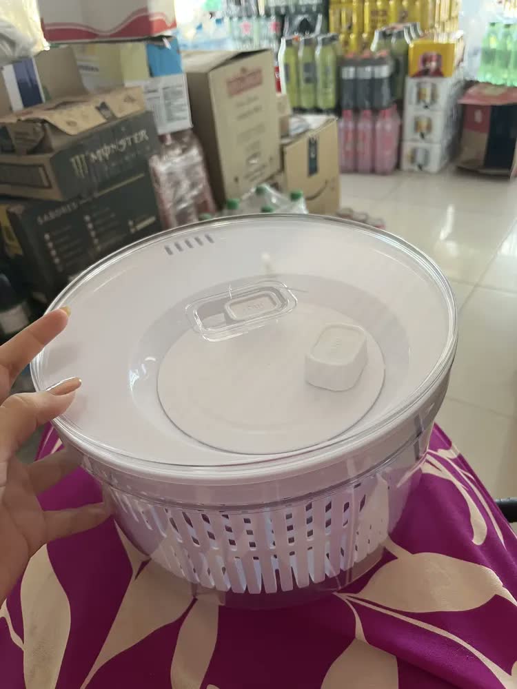 foto de Conjunto Secador e Organizador de Salada OU Clear Fresh 5.5L