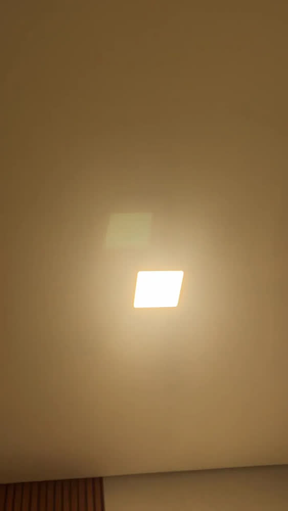 foto de Painel Led Plafon Smart Embutir Inteligente Wifi 18w 2700k A 6500k Quadrado Branco Avant Neo