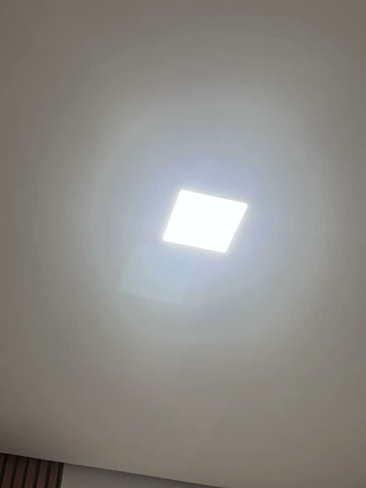foto de Painel Led Plafon Smart Embutir Inteligente Wifi 18w 2700k A 6500k Quadrado Branco Avant Neo