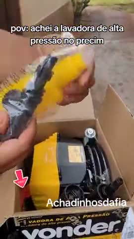 vídeo do produto