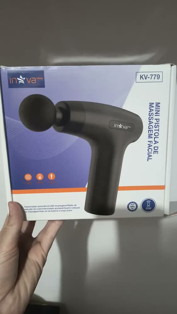 foto de Massageador Elétrica Profissional Muscular De Tecido Profund