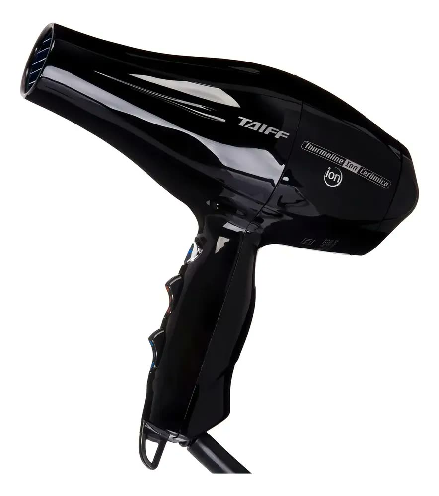 foto de Secador Cabelos Taiff Tourmaline Cerâmica Preto 2000w