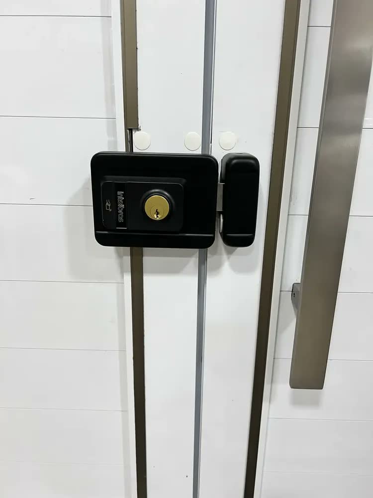 foto de Fechadura Elétrica C/ Leitor Rfid Fx 3000 Mf Preta Intelbras