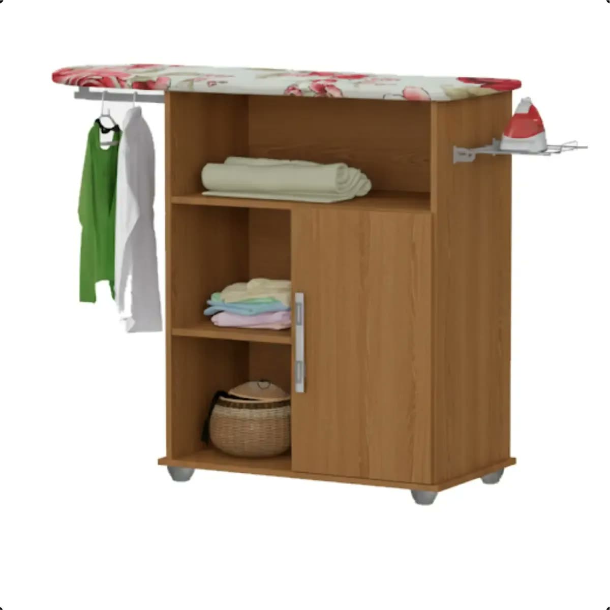 Tábua De Passar Roupa Reforçada Ideal Para Seu Lar