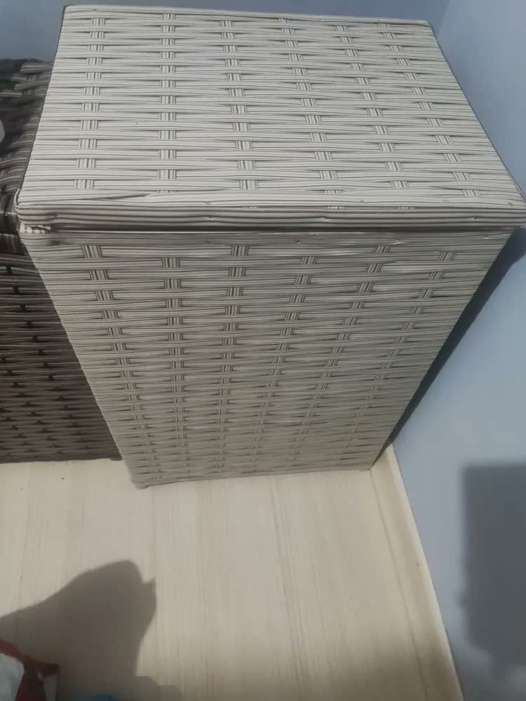 foto de Roupeiro Cesto Roupa Suja Caixa Organizadora 70lts 40x30x60s