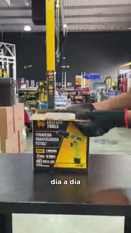 vídeo do produto