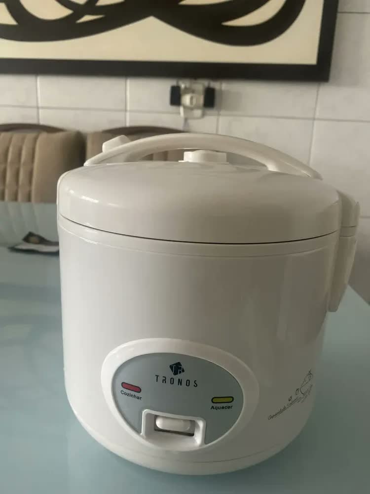 foto de Panela De Arroz Elétrica Tronos 1 Litro 5 Xícaras Cor Branco