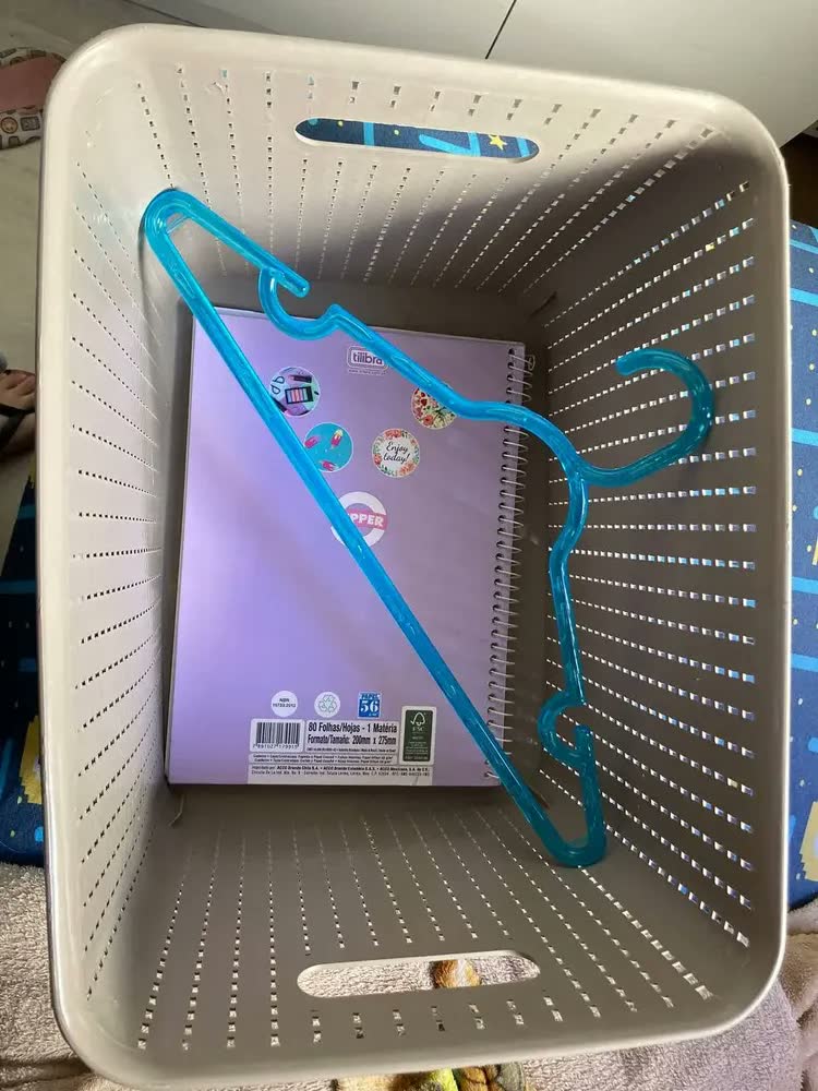 foto de 3 Caixa Organizadora Rattan 20 Litro Grande Multiuso Tampa