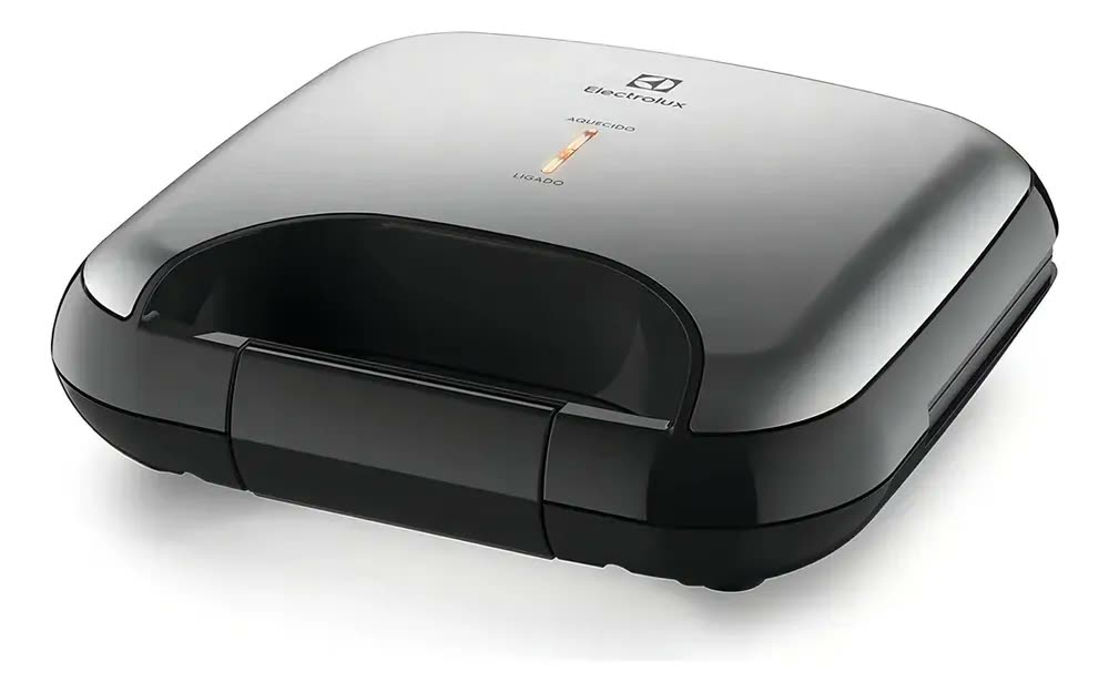 Sanduicheira Eletrica Misteira Grill Electrolux 750w Inox