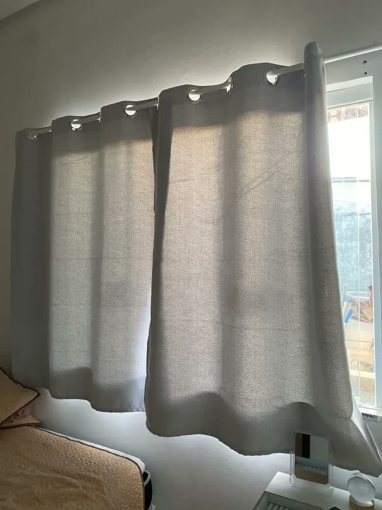 foto de Cortina Blackout Premium 2,20x1,30m Modelo Para Ihós