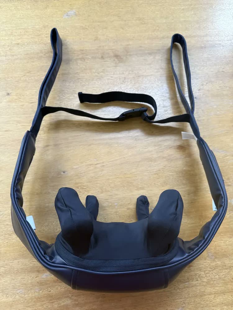 foto de Massageador de Pescoço Elétrico Shiatsu Sem Fio 6d - Relaxmedic Cor Azul-marinho