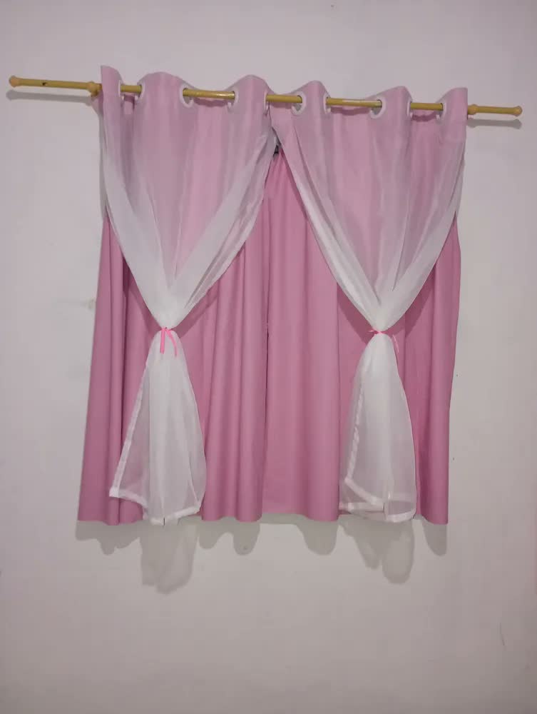 foto de Cortina De Voil Blackout 100% Corta Luz 2,20m X 1,30m Cores