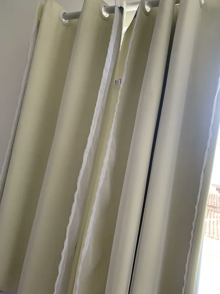 foto de Cortina De Voil Blackout 100% Corta Luz 2,20m X 1,30m Cores