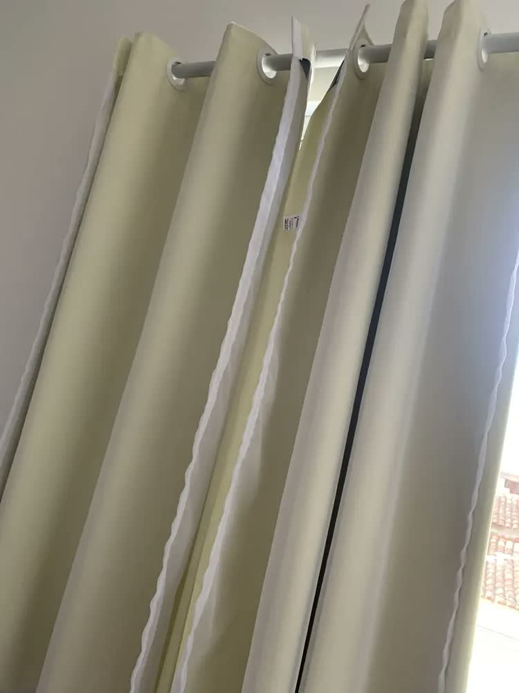 foto de Cortina De Voil Blackout 100% Corta Luz 2,20m X 1,30m Cores