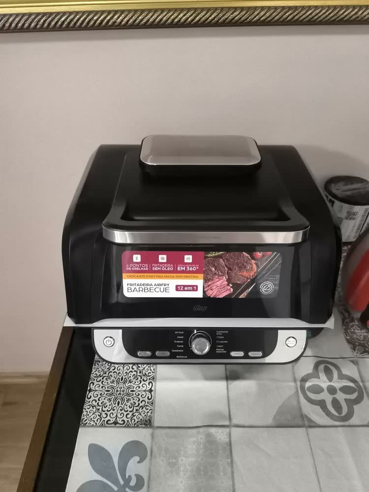 foto de Fritadeira Air Fryer Barbecue Digital Prosdocimo 12 Em 1 Led