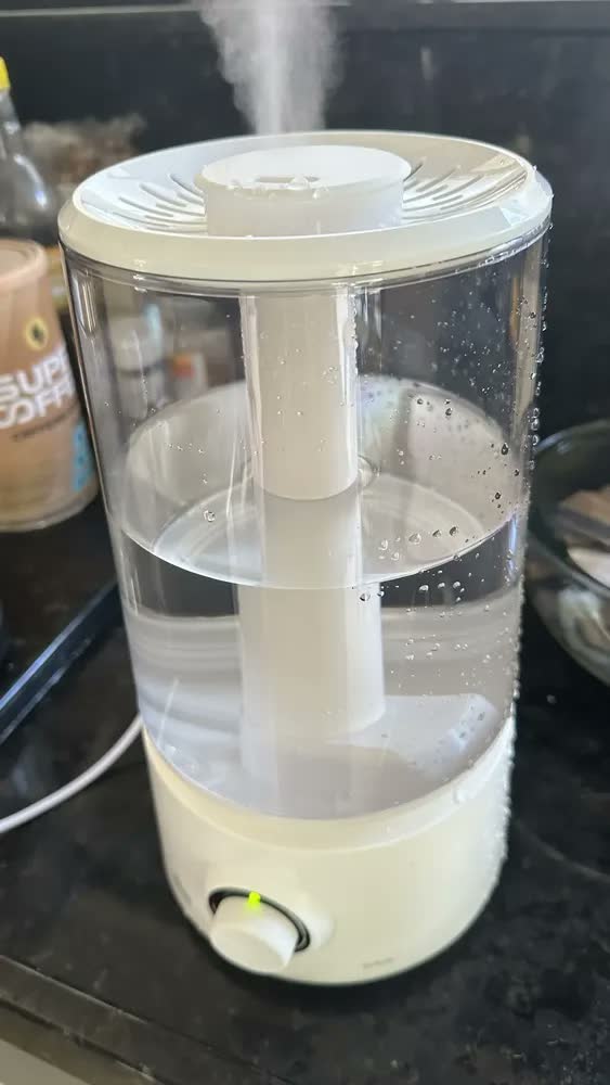 foto de Umidificador De Ar Ultrassônico 2,5l Branco Kian