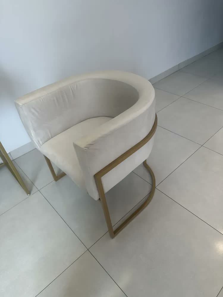 foto de Poltrona Luxo Decorativa Para Recepção Sala Premium