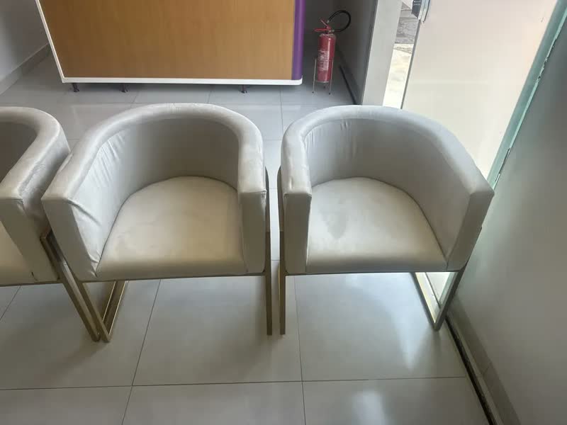 foto de Poltrona Luxo Decorativa Para Recepção Sala Premium